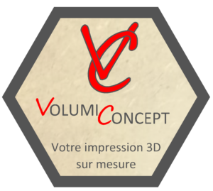 LOGO_VOLUMICONCEPT_IMPRESSION 3D SUR MESURE